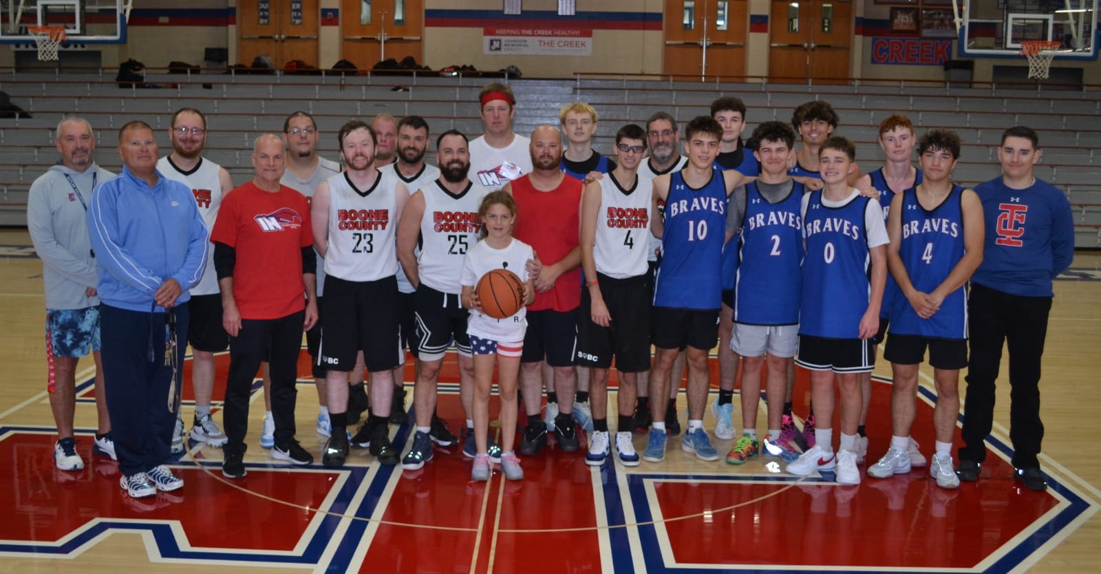 Team Indiana athlete celebrating
