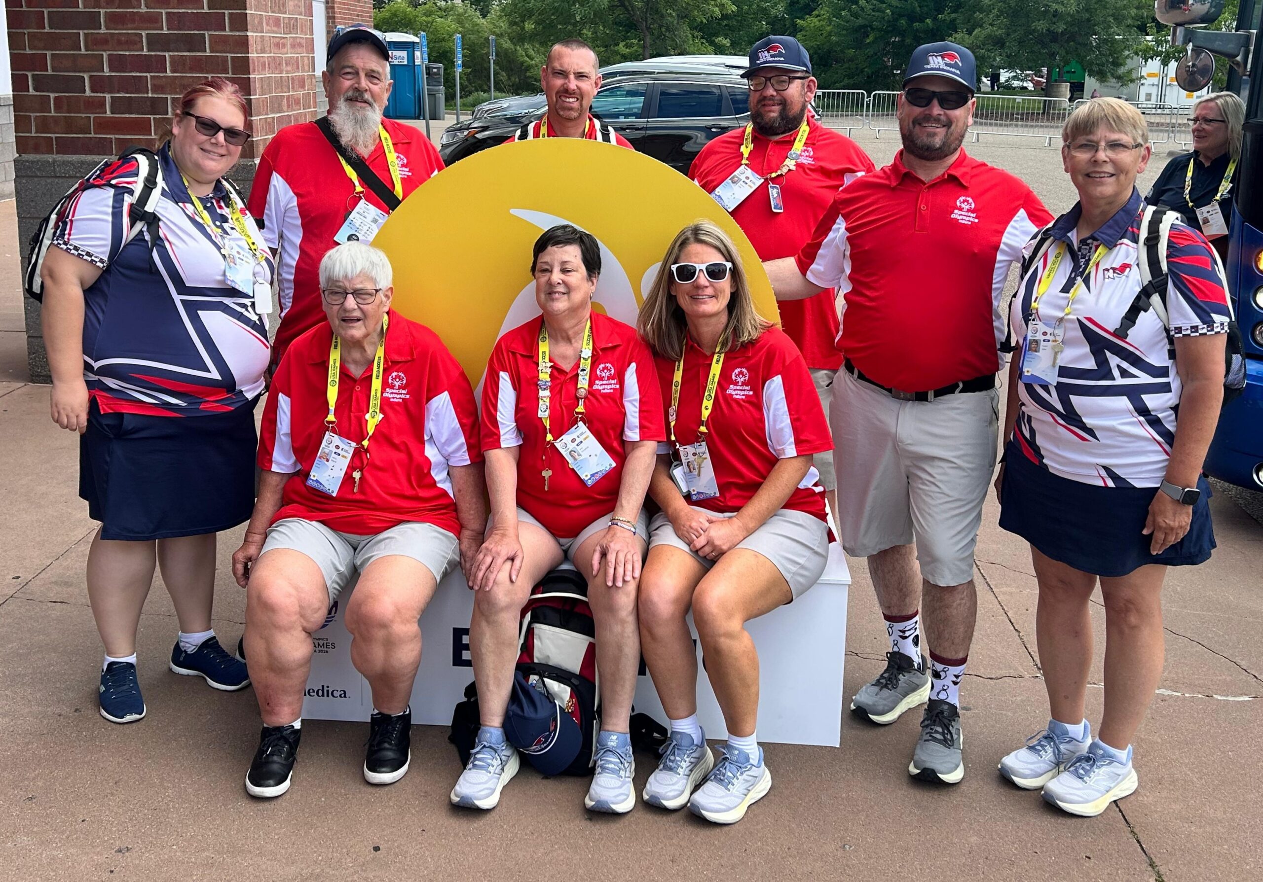 Team Indiana athlete competing
